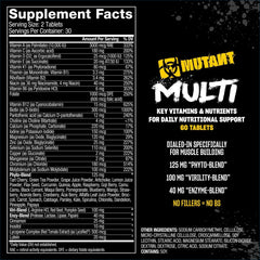 Mutant Multi, 60 Caplets