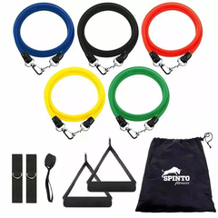 SP-08 Spinto Resistance Tube Bands - SPINTO FITNESS USA
