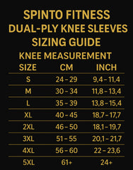 Spinto 2-Ply Knee Sleeves | Max Support in USA & Duluth, GA