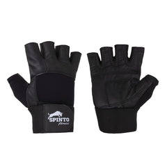 SP-56 Spinto Long Strap Leather Gloves - SPINTO FITNESS USA