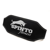 Spinto 6-Inch Leather Weightlifting Belt - Padded, Adjustable