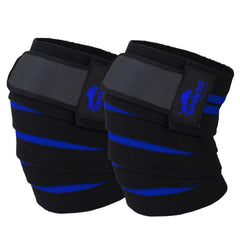 Spinto Velcro Knee Wraps for weightlifting,Durable gym wraps
