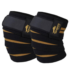 Spinto Velcro Knee Wraps for weightlifting,Durable gym wraps