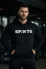 Spinto Fitness Unisex Hoodie – Lightweight Cotton Pullover