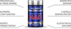 Allmax NAC (Immune Support), 60 Veggie Caps