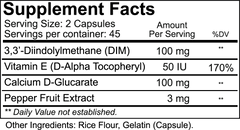 NutraKey DIM 100mg, 90 Capsules
