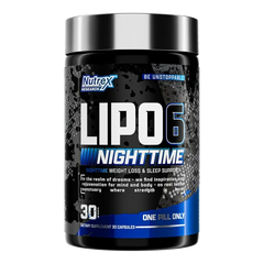 Nutrex LIPO-6 NightTime, 30 Caps