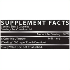 Nutrex L-Carnitine 1000, 120 Caps
