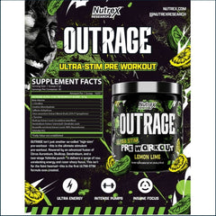 Nutrex OutRage, 30 Servings