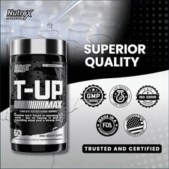Nutrex T-Up Max, 60 Caps