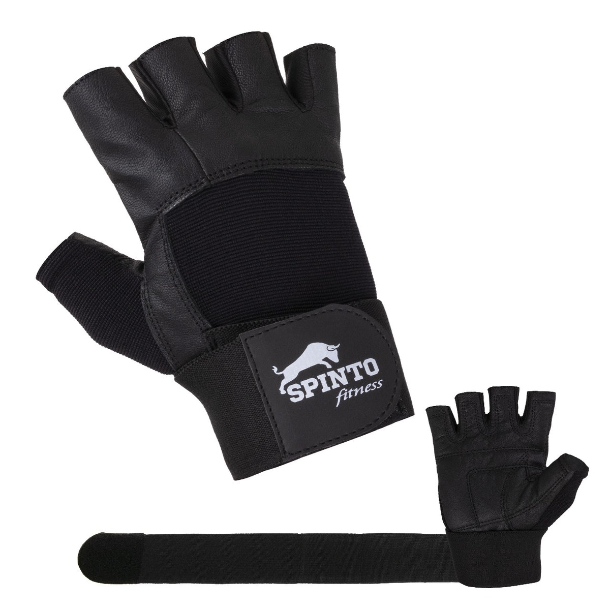 SP-56 Spinto Long Strap Leather Gloves