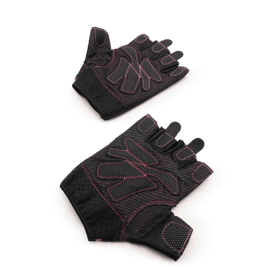 Spinto women’s weight lifting gloves – black and pink design